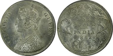1862(C) Rupee SW-4.51 0/0 MS63