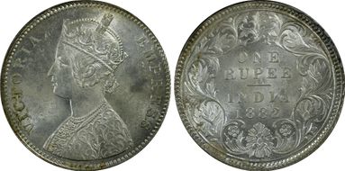 1882-C Rupee SW-6.61 MS62