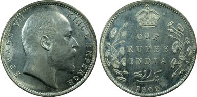 1909(C) Rupee SW-7.44 MS63