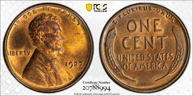 1927 1C DDO FS-101 MS64RB