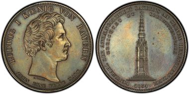 1834 Thaler Monument Cu SP62BN