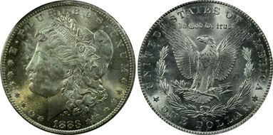 1883-CC $1 MS64