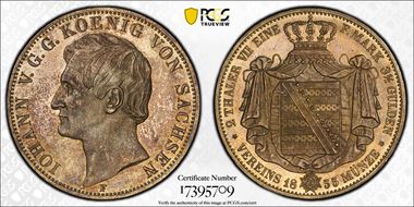 1855-F 2 Th KM-1190 Dav-886 MS64