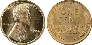 1934 1C MS65RD
