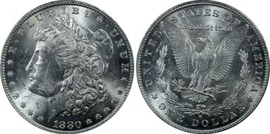 1880-O $1 MS61
