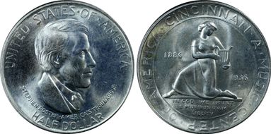 1936-D 50C Cincinnati MS65