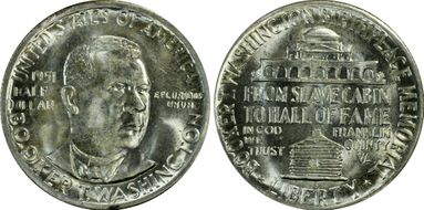 1951-S 50C Booker T. Washington MS66