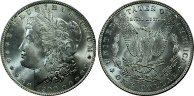 1900 $1 MS66