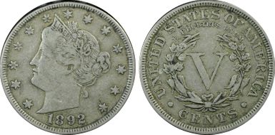 1892 5C VF30