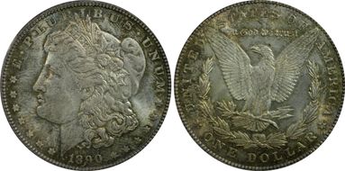 1890 $1 MS65+