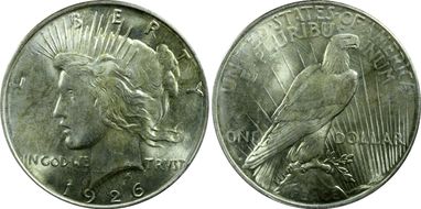 1926-D $1 MS66