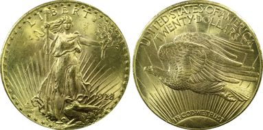 1928 $20 MS64+ 