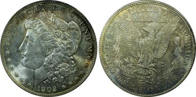 1902 $1 MS63