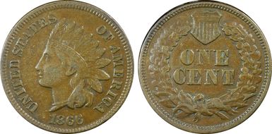 1866 1C VF35BN