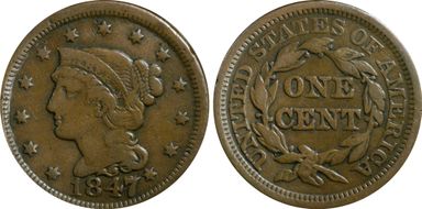 1847 1C Large/Small 47 F12BN