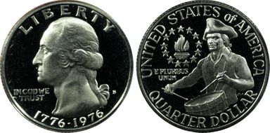 1976-S 25C Clad PR68DCAM