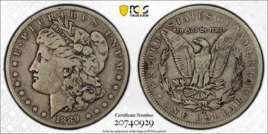 1889-CC $1 F15