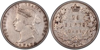 1880-H 25C Narrow 0 XF40