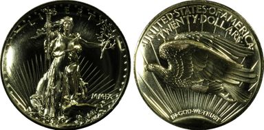 2009 $20 Ultra High Relief MS70PL