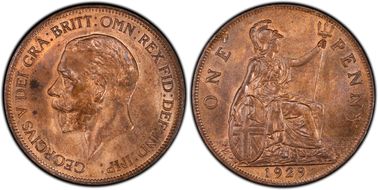 1929 1D S-4055 MS62RB