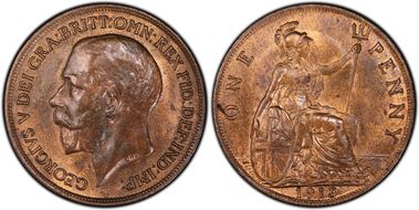 1913 1D S-4051 MS62RB