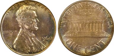 1960-D 1C Large Date MS64RD