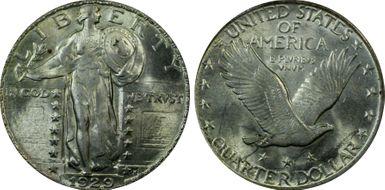 1929 25C MS63
