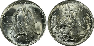 1936-D 50C Texas MS65