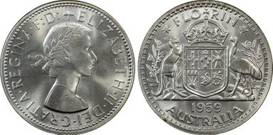 1959(m) Florin PR66