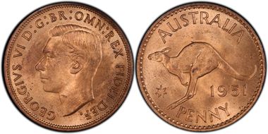 1951-PL (L) 1D KM-43 MS64RD