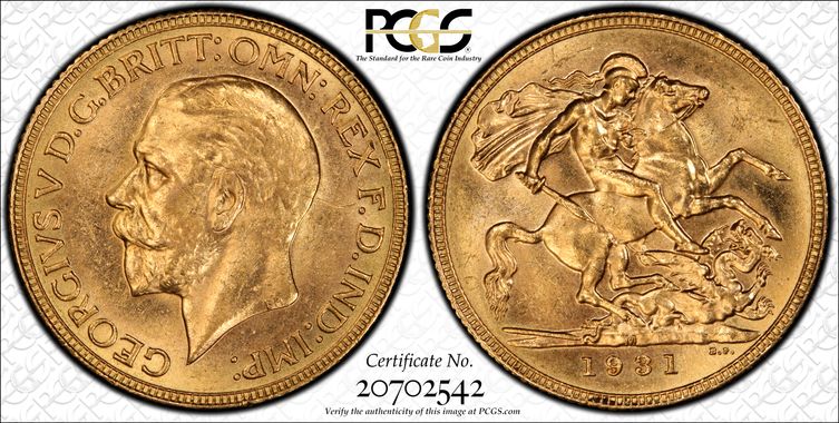 Cert 20702542 - Coin Image