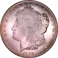 1889-O $1 MS65