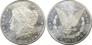 1878-S $1 MS65DMPL