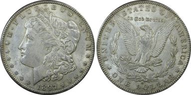 1897-O $1 AU53
