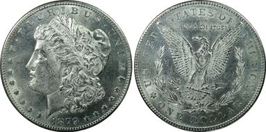 1879-S $1 VAM 4, Rev. of 1878 MS62