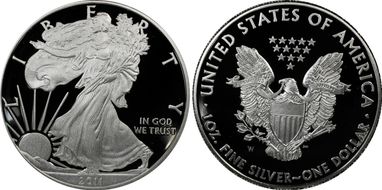 2011-W $1 Silver Eagle 25th Anniversary Set First Strike PR70DCAM