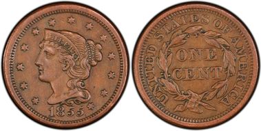 1855 1C Slanted 55 AU50BN