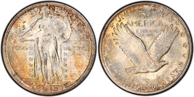 1917 25C Type 2 MS66FH