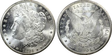 1884-CC $1 MS64