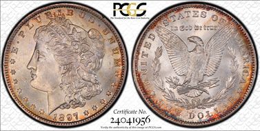 1897 $1 MS66