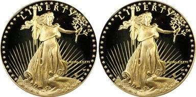 1986-W $50 Gold Eagle PR68DCAM