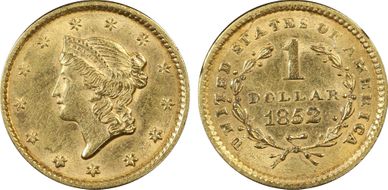 1852 G$1 AU55