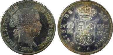 1868 10C MS65