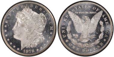 1878-CC $1 MS65DMPL