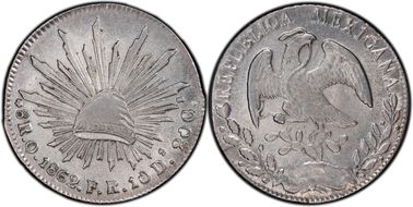 1862-O FR 8 R Oa07 MS62