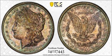 1882-S $1 MS66
