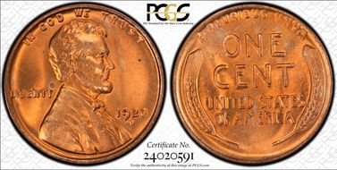 1920-D 1C MS66RD
