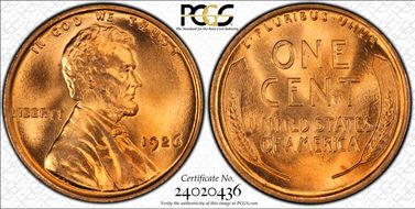 1926 1C MS67RD