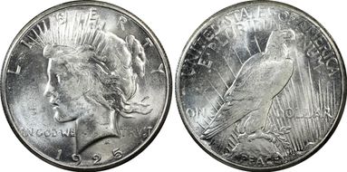 1925-S $1 MS63