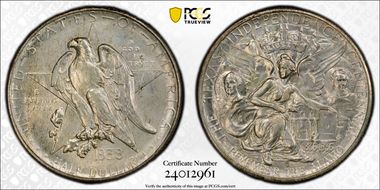 1938-D 50C Texas MS66